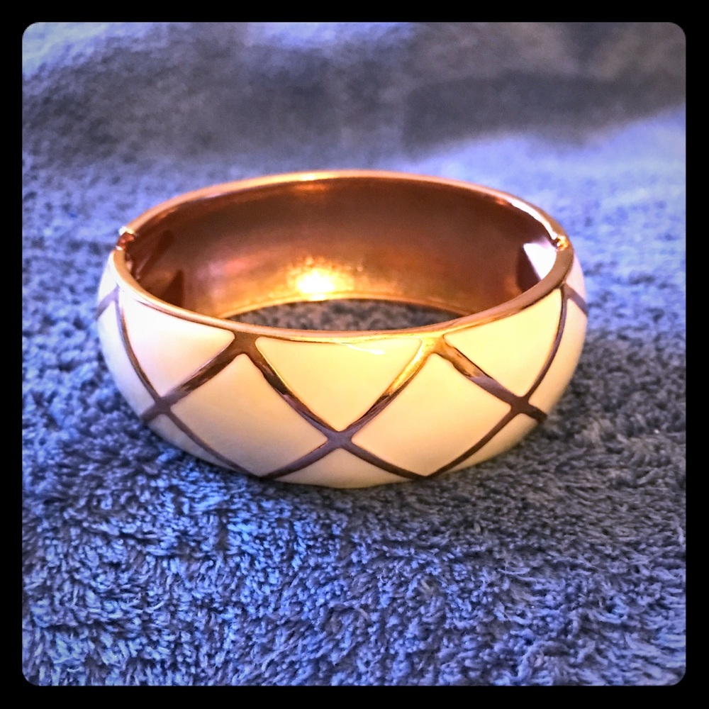 Premier "Rosie" Rose Gold and Enamel Bracelet